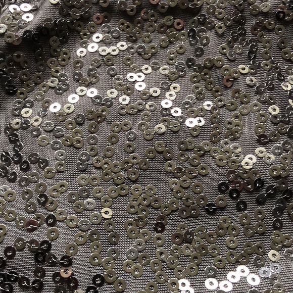 Kenzie - Small - Black Sequin Mini Skirt - Picture 5 of 6